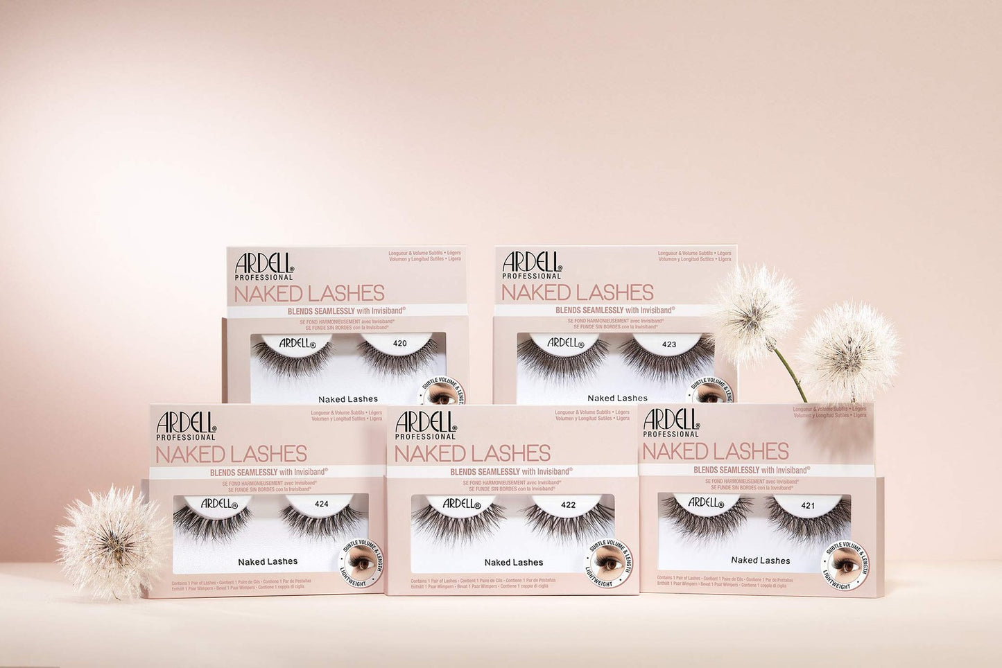 Ardell Professional Naked Lashes - 421 Blends Seamlessly With Invisiband