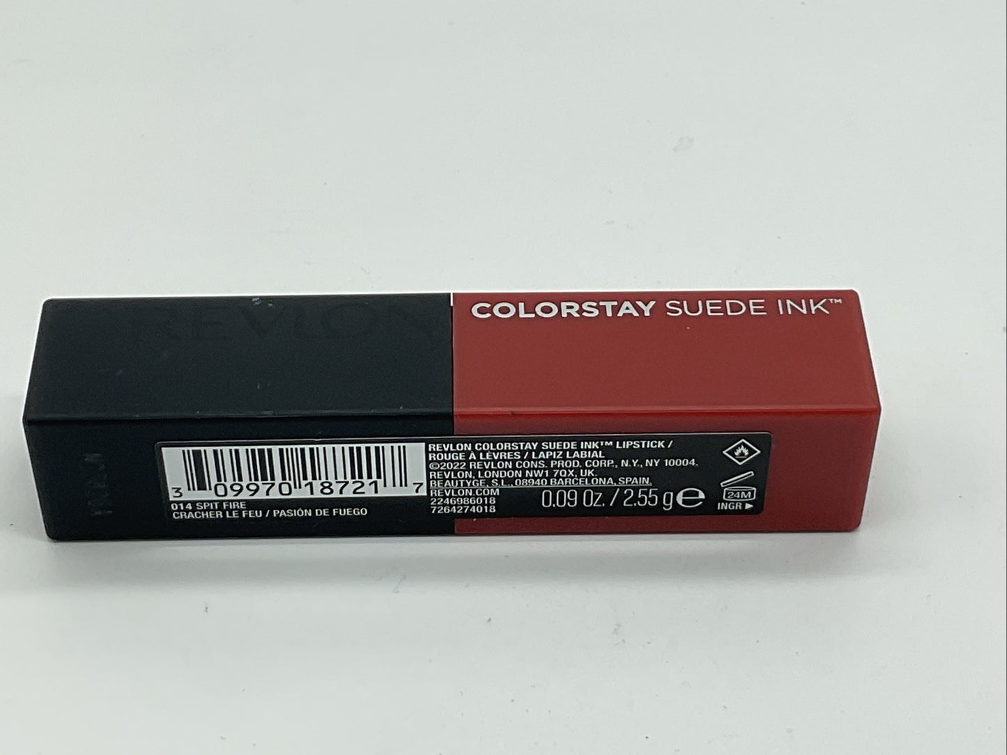 Revlon Colorstay Suede Ink Lipstick 0.09oz - 014 Spit Fire