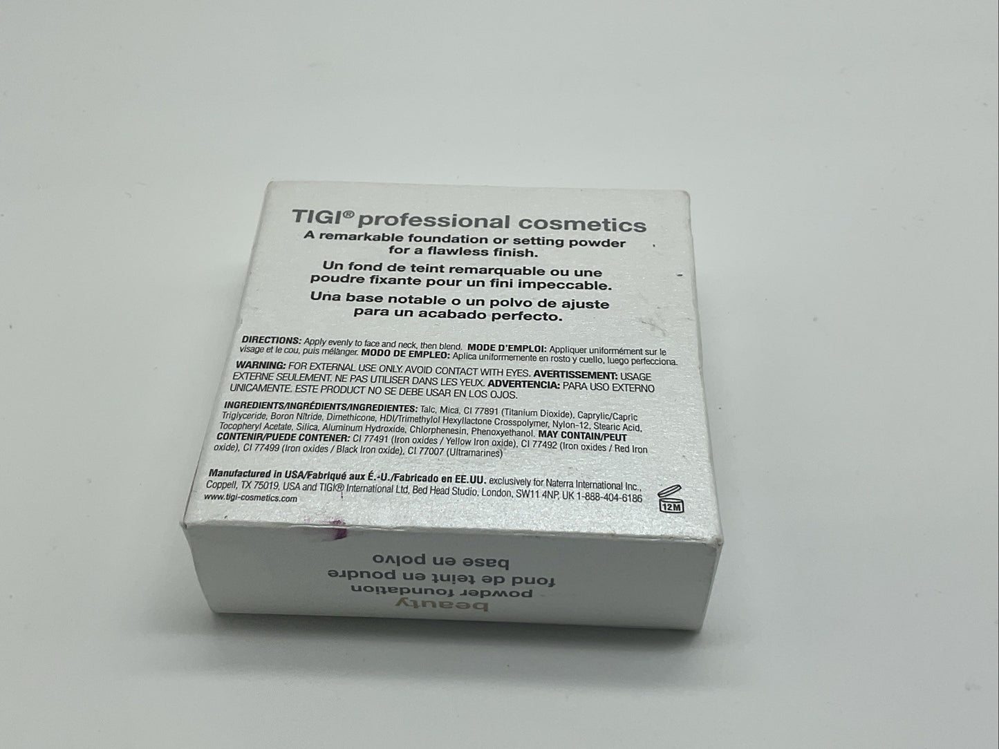 TIGI Cosmetics Powder Foundation 0.37oz - Beauty