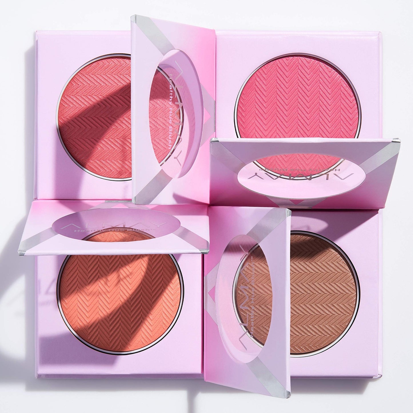 2 PACK - Almay Healthy Hue Blush - 300 Pink Flush