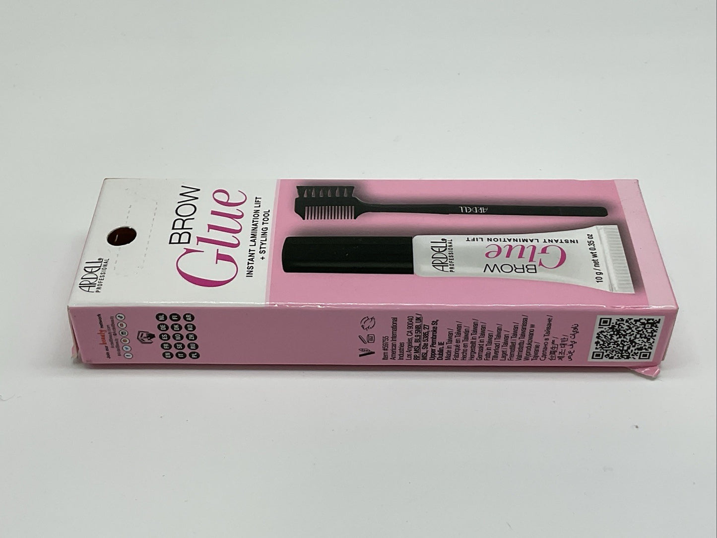 Ardell Professional Brow Glue Instant Lamination Lift Styling Tool Dual Brush