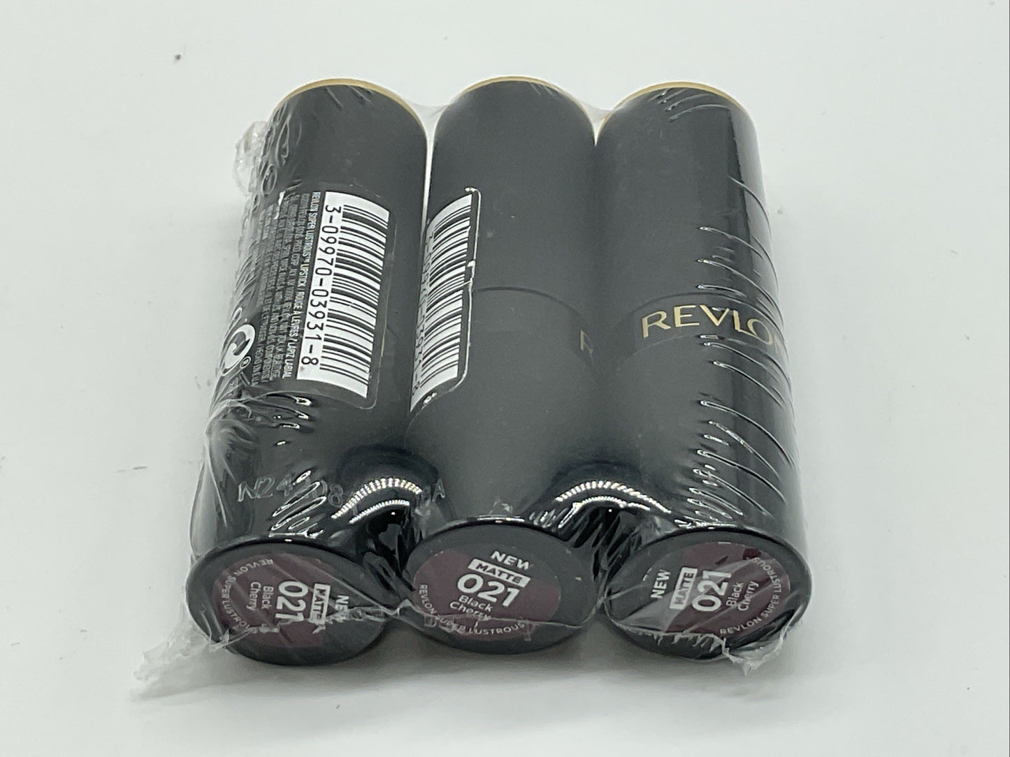 3 PACK - Revlon Super Lustrous The Luscious Mattes Lipstick - 021 Black Cherry