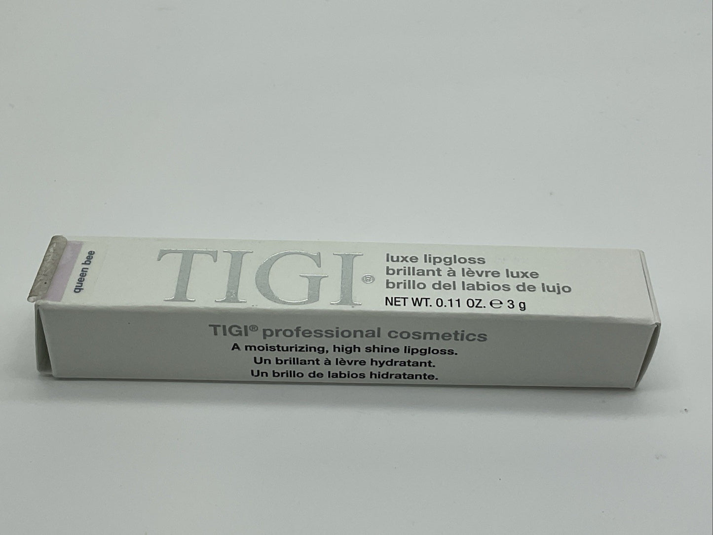 TIGI Luxe Lipgloss Professional Cosmetics 0.11oz - Queen Bee