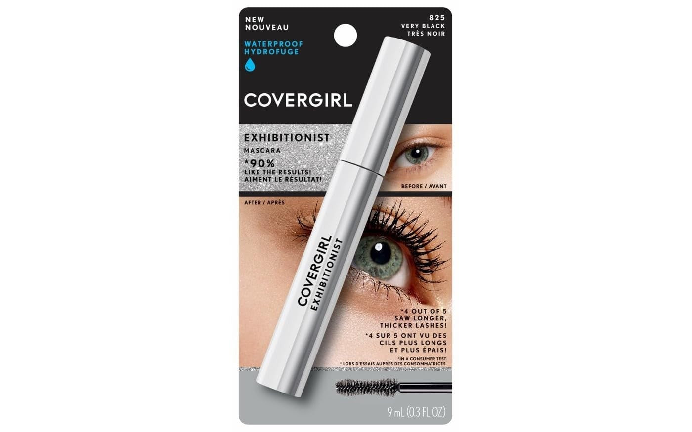 Covergirl Exhibitionist Waterproof Mascara - 825 Very Black