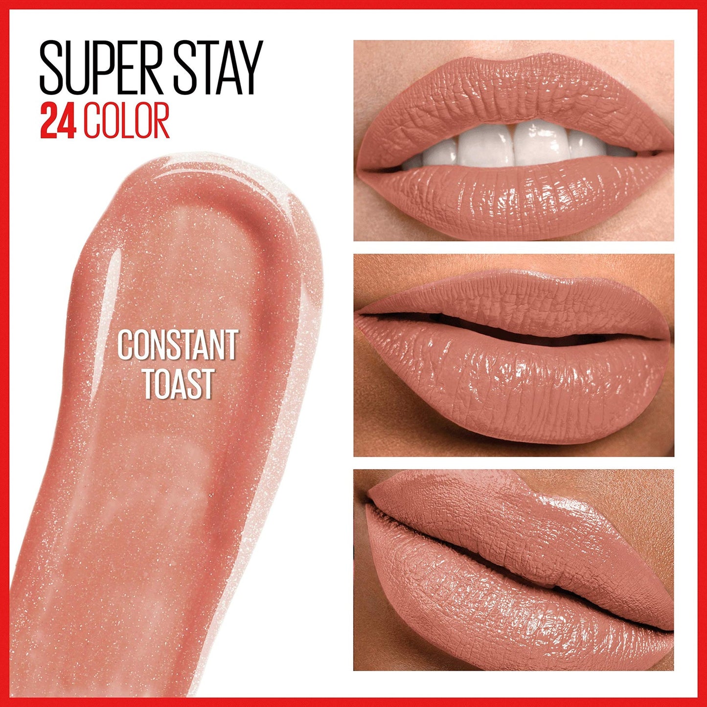 2 PACK - Maybelline Super Stay 24 HR Liquid Lipstick - 136 Constant Toast