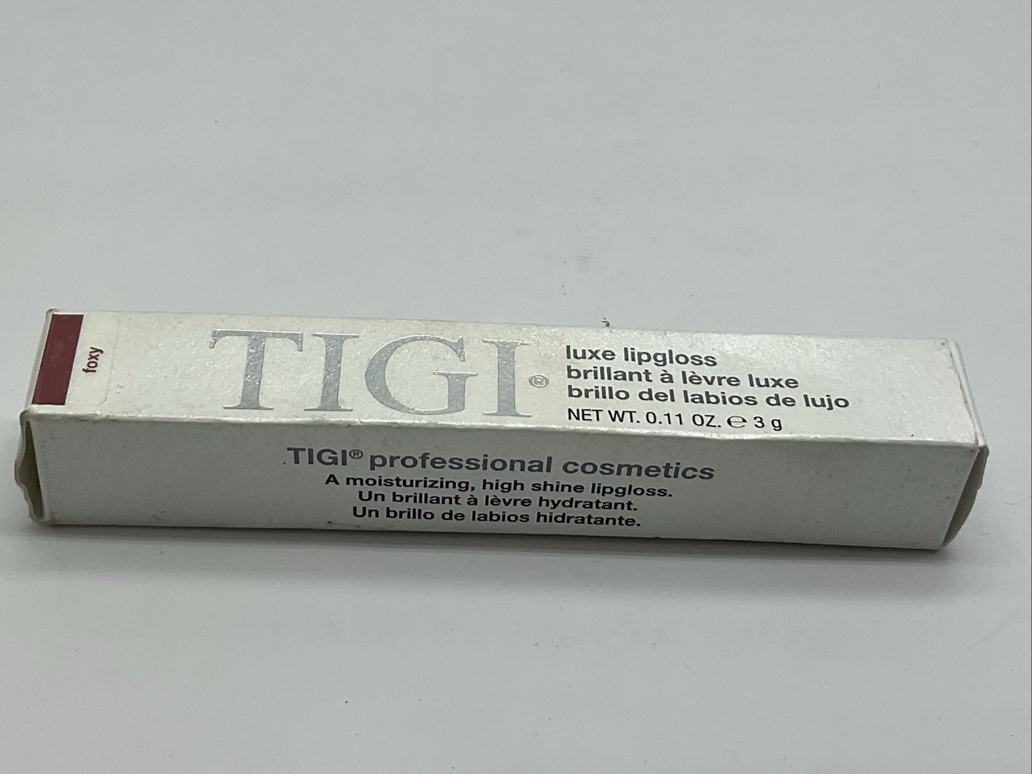 TIGI Professional Cosmetics Luxe Lip Gloss 0.11oz - Foxy