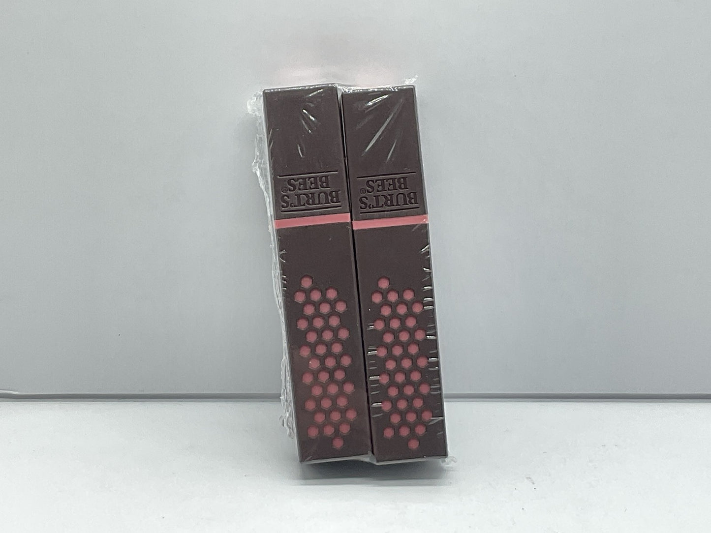 2 PACK - Burts Bees 100% Natural Glossy Lipstick - #516 ROSE FALLS