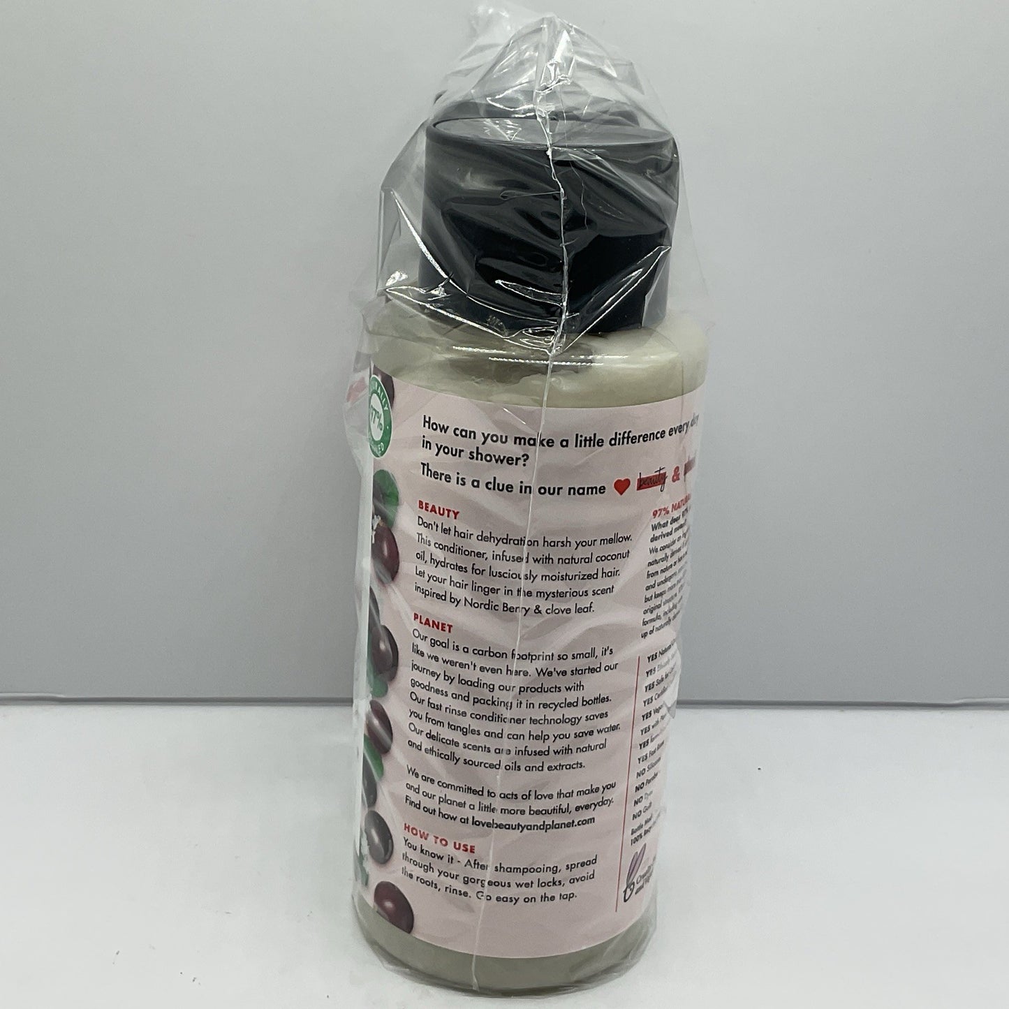 2 Pack Love Beauty & Planet Conditioner - Nordic Berry & Clove Leaf Oil