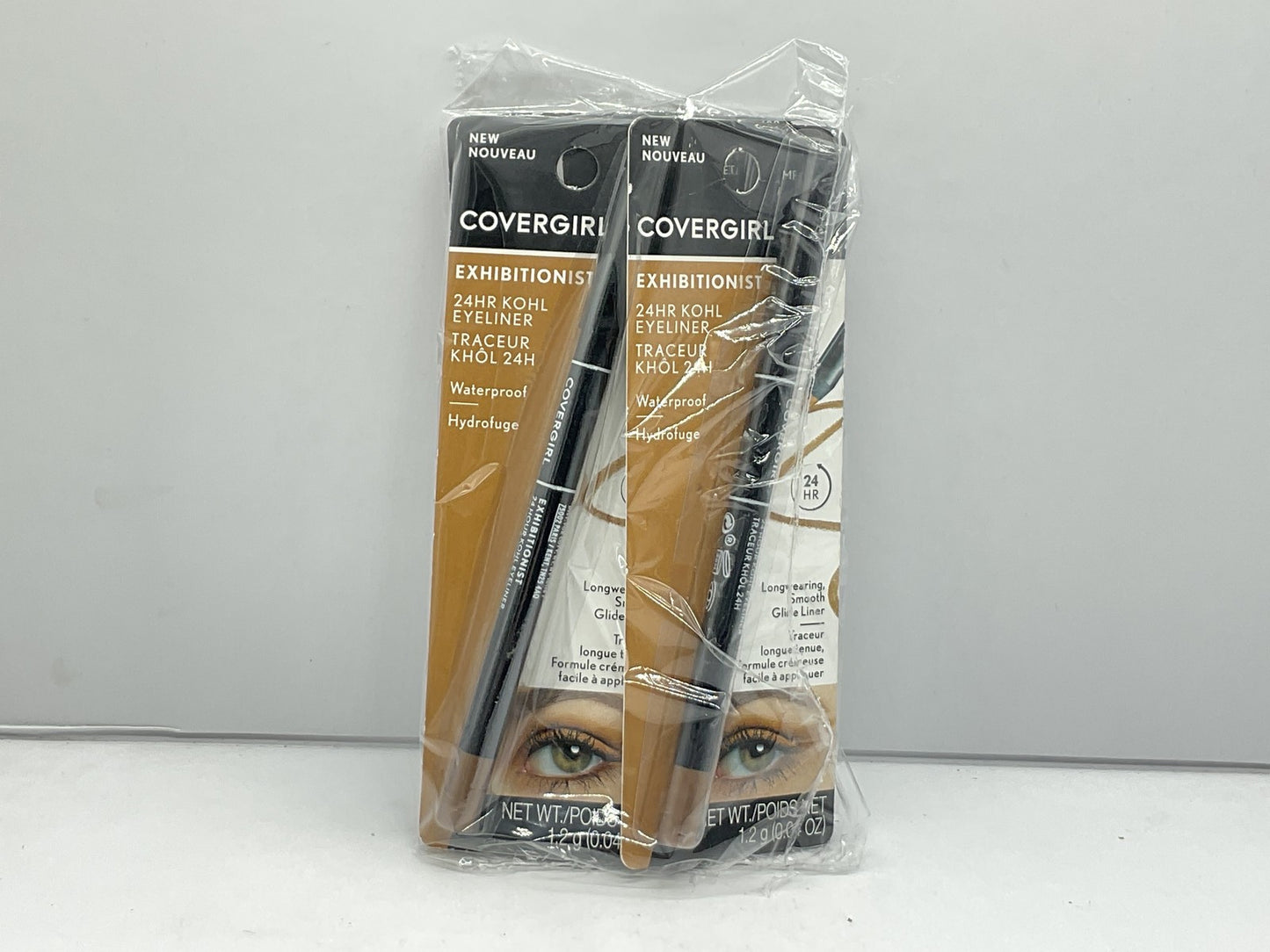 4 PACK - Covergirl Exhibitionist 24 HR Kohl Eyeliner - 400 Gold Metallic