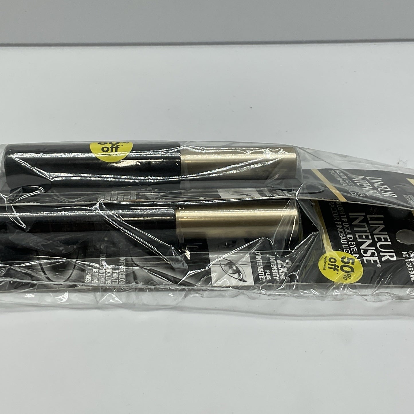 2 PACK -L'Oreal Paris Lineur Intense Brush Tip Liquid Eyeliner, 790 Carbon Black