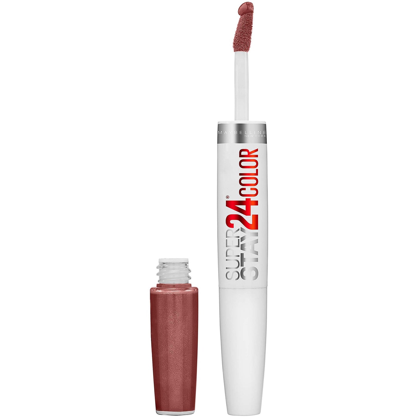 2 PACK - Maybelline Super Stay 24 Hour Color Lipstick - 145 Constant Cocoa