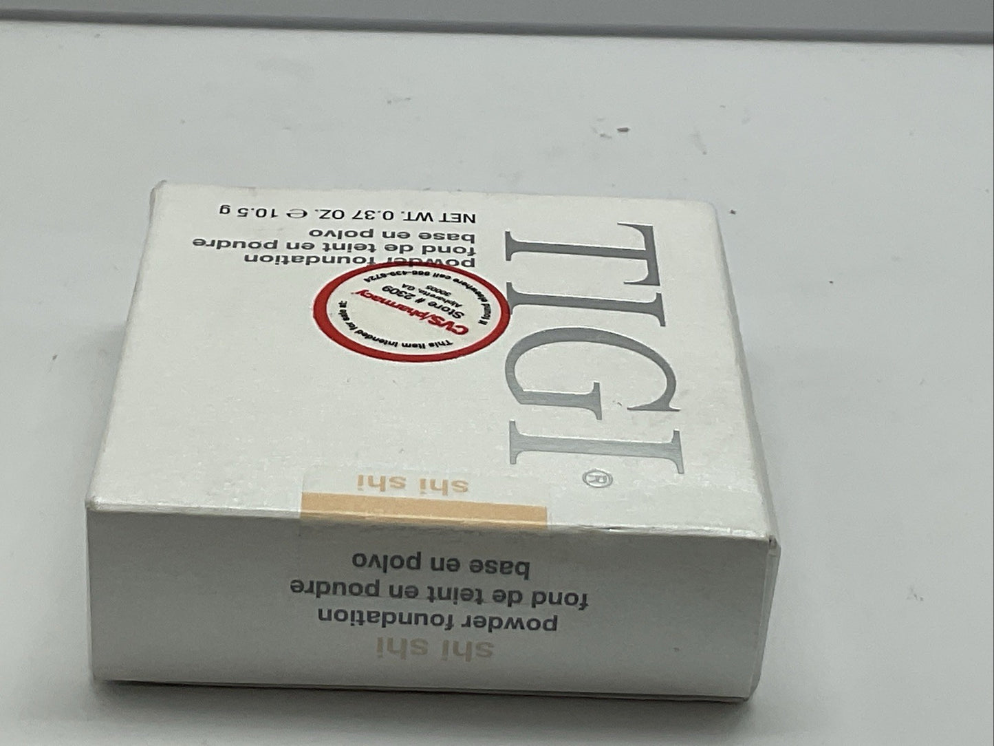 TIGI Cosmetics Powder Foundation 0.37 Ounce - Shi Shi