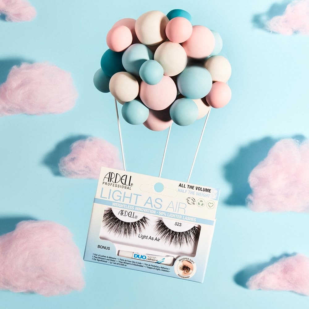 Ardell Lashes Light As Air 4 Pairs Weightless Lashes - 523