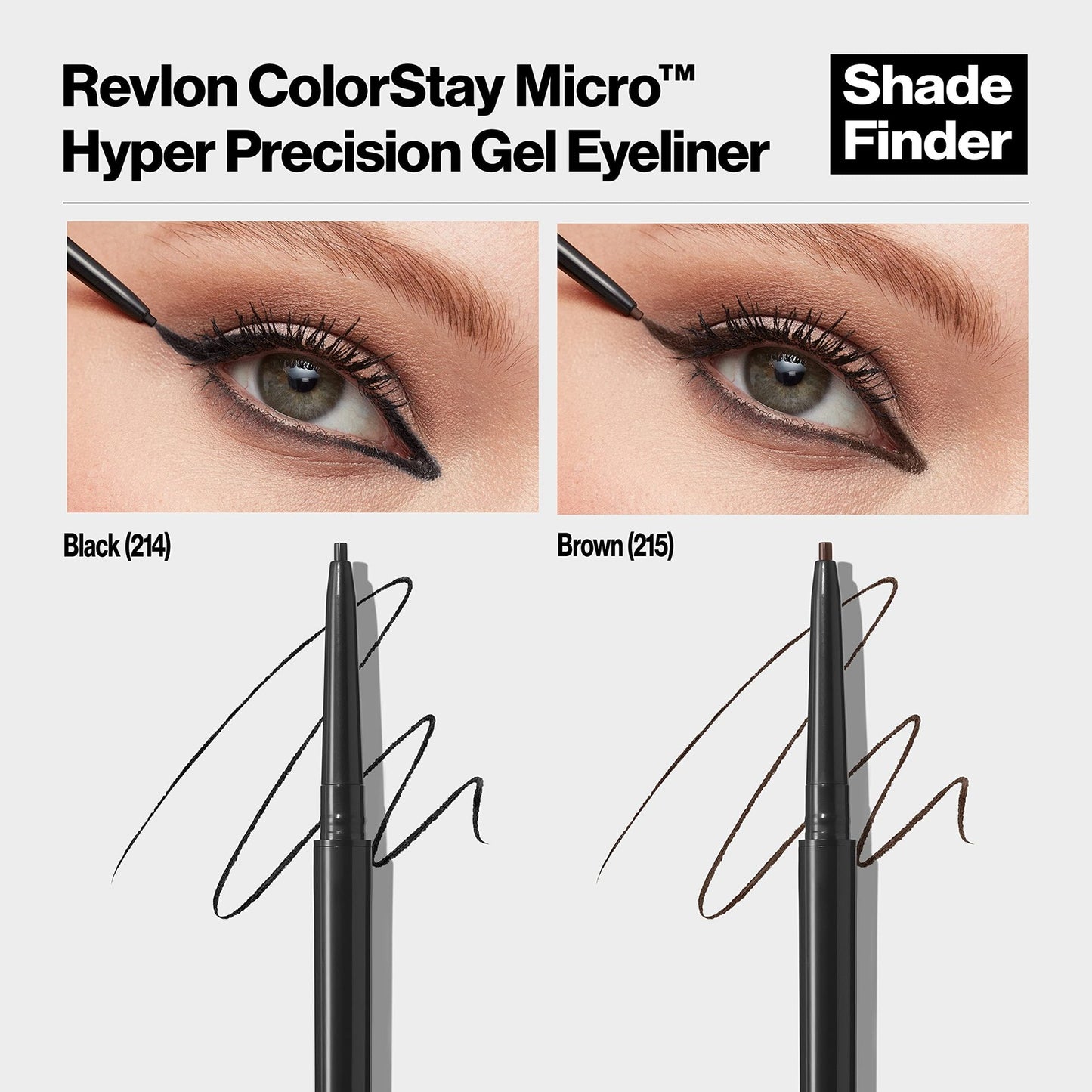 Revlon ColorStay Micro Gel Waterproof 0.008 oz Eyeliner - 215 Brown