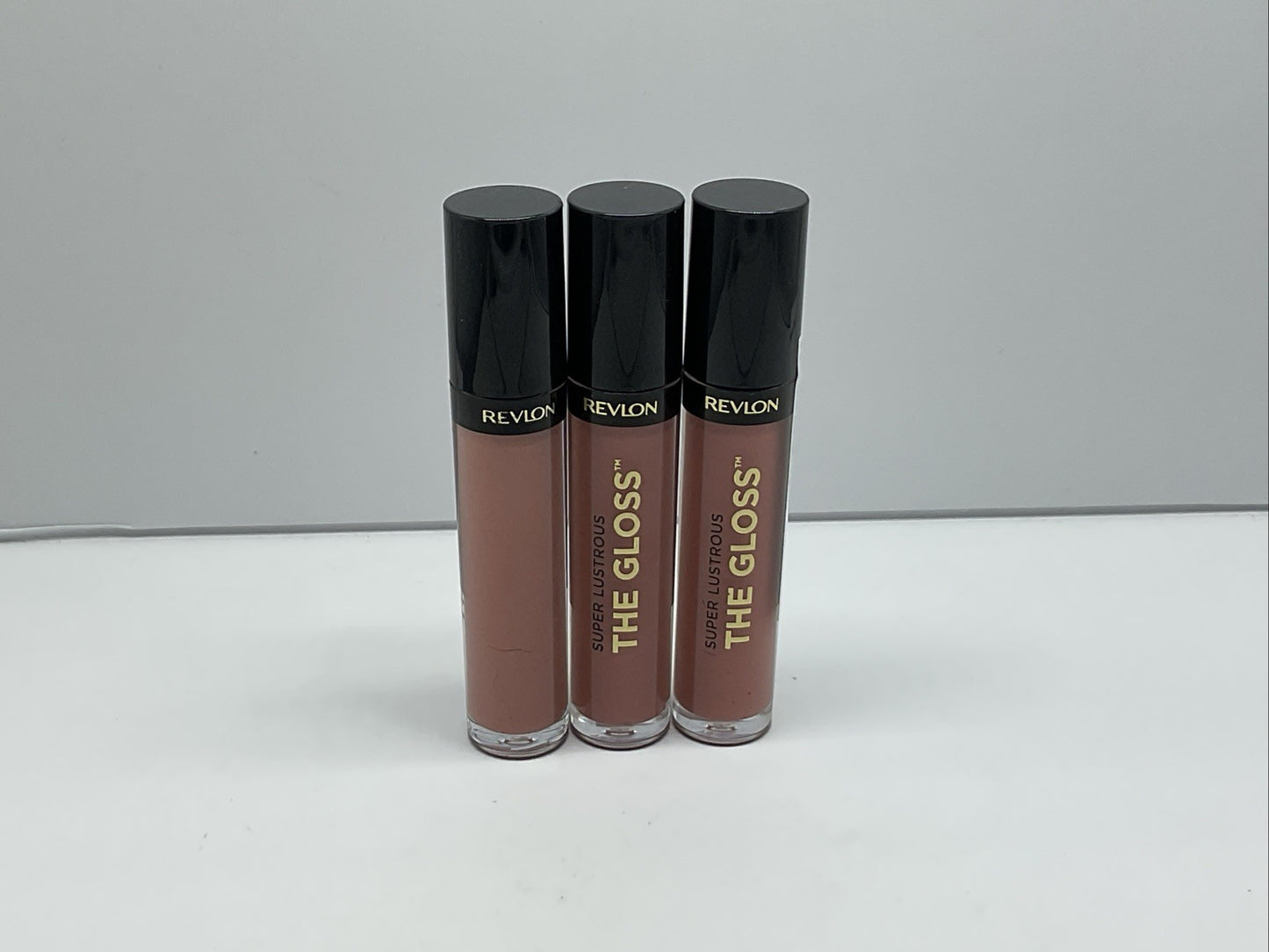 Revlon Super Lustrous The Gloss Lip Gloss - 215 Super Natural - Set Of 3