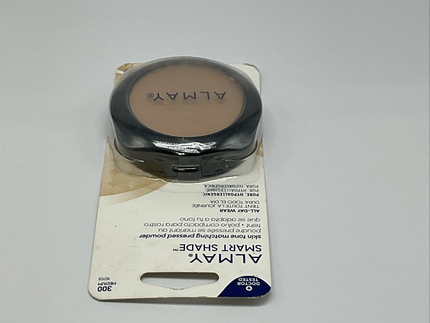 Almay All Set No Shine Pressed Face Powder - 300 Medium - Single