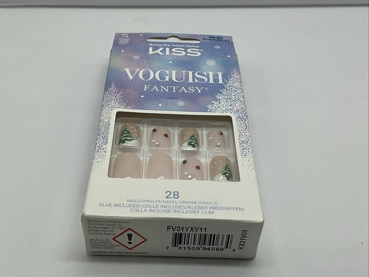 KISS Voguish Fantasy 28 Short Nails - 94066