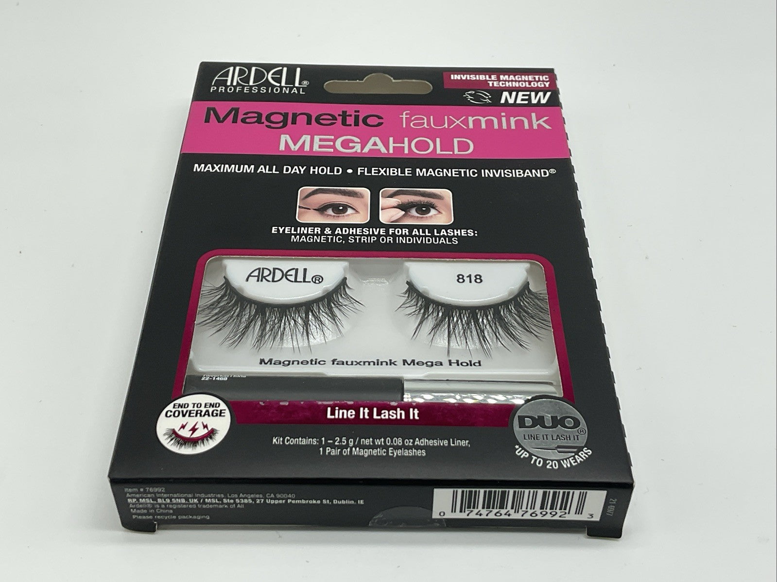 Ardell Professional Magnetic fauxmink Megahold Invisible - 818