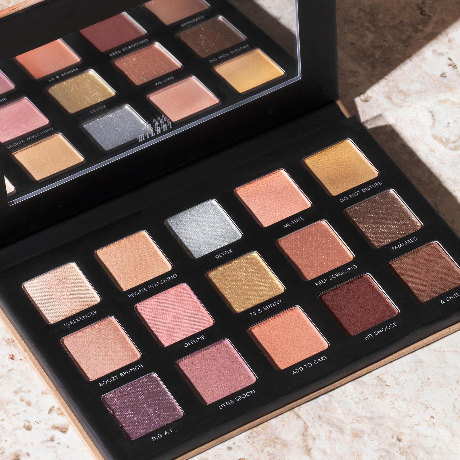 Beautiful Milani Gilded Nude Eye Shadow Palette
