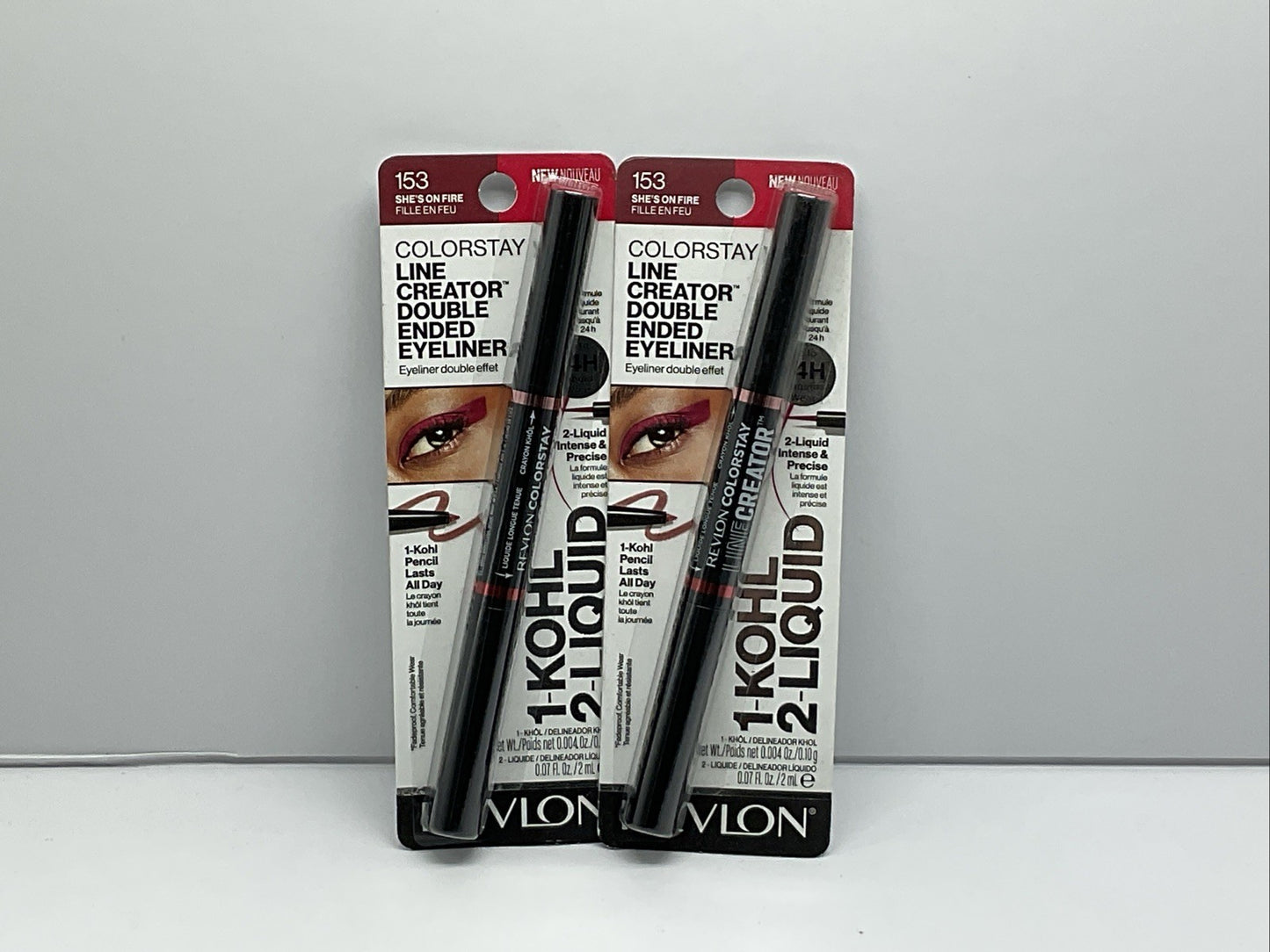 Revlon Colorstay Line Creator DoubleEnded Eyeliner- 153 She’s On Fire - Set Of 2