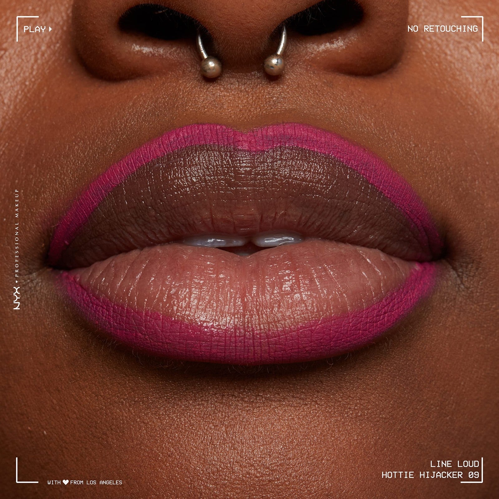 NYX Makeup Line Loud Lip Liner - LLLP09 Hottie Hijacker