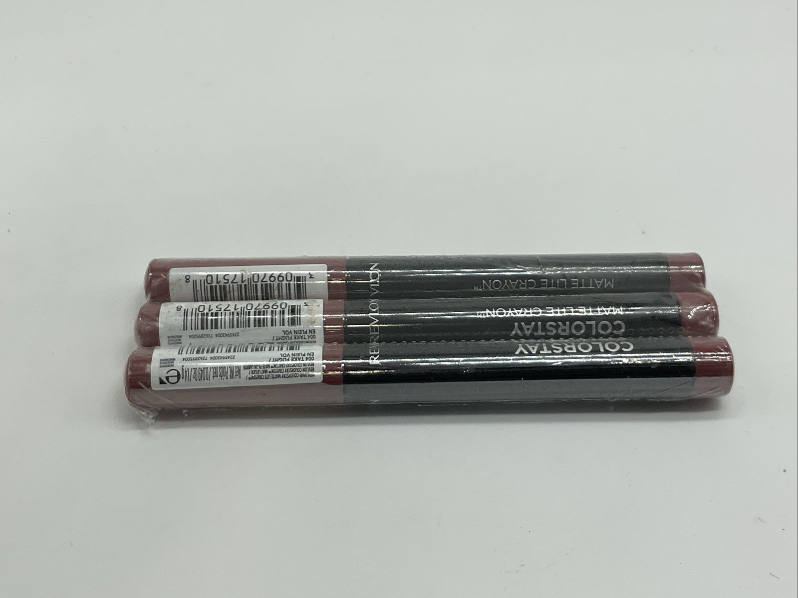 3 PACK - Revlon Colorstay Matte Lite Crayon 0.049 oz - 004 Take Flight