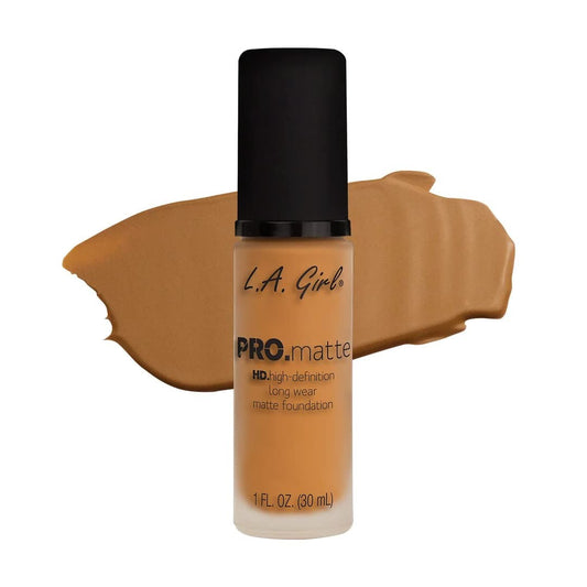 LAGirl PRO Matte Foundation HD - GLM680 Golden Bronze