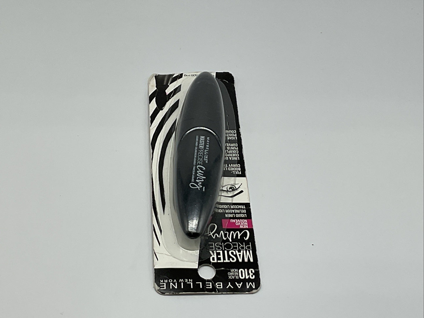 Maybelline Master Precise Curvy Liquid Eyeliner - 310 Black - Single