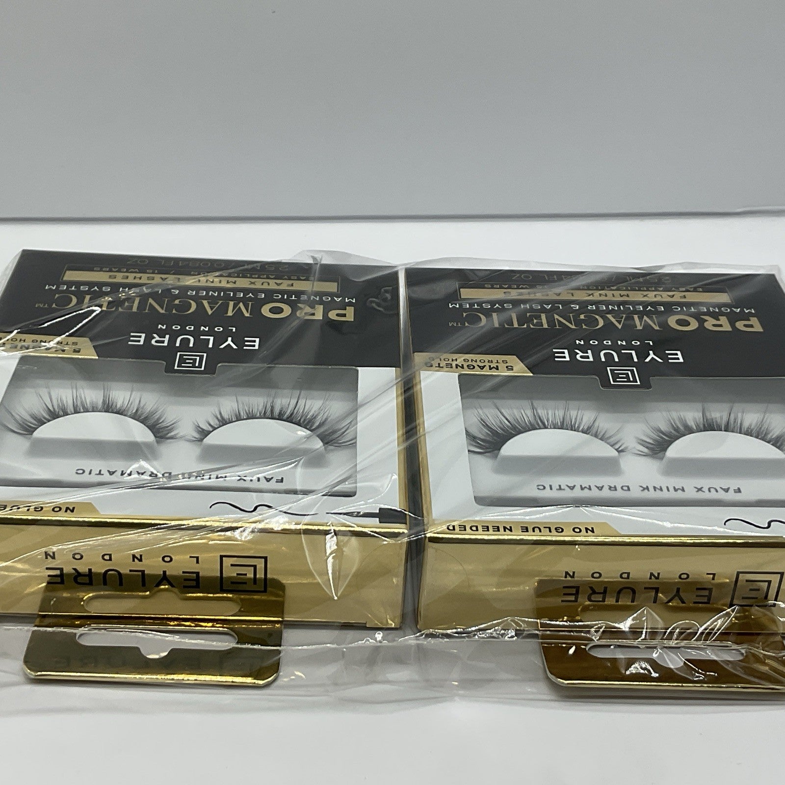 2 Pack - Eylure London ProMagnetic Eye Liner And Faux Mink Dramatic Lash System