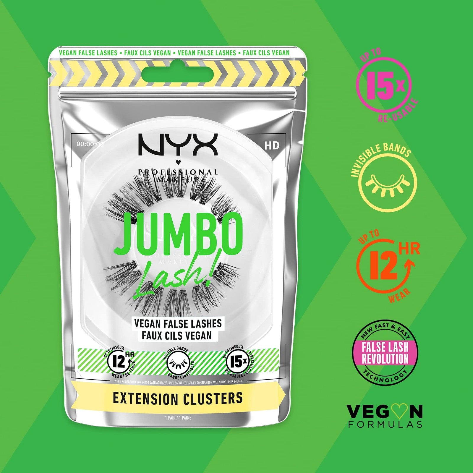 NYX PROFESSIONAL MAKEUP Jumbo Lash!  Fake Lashes - Extension Clusters