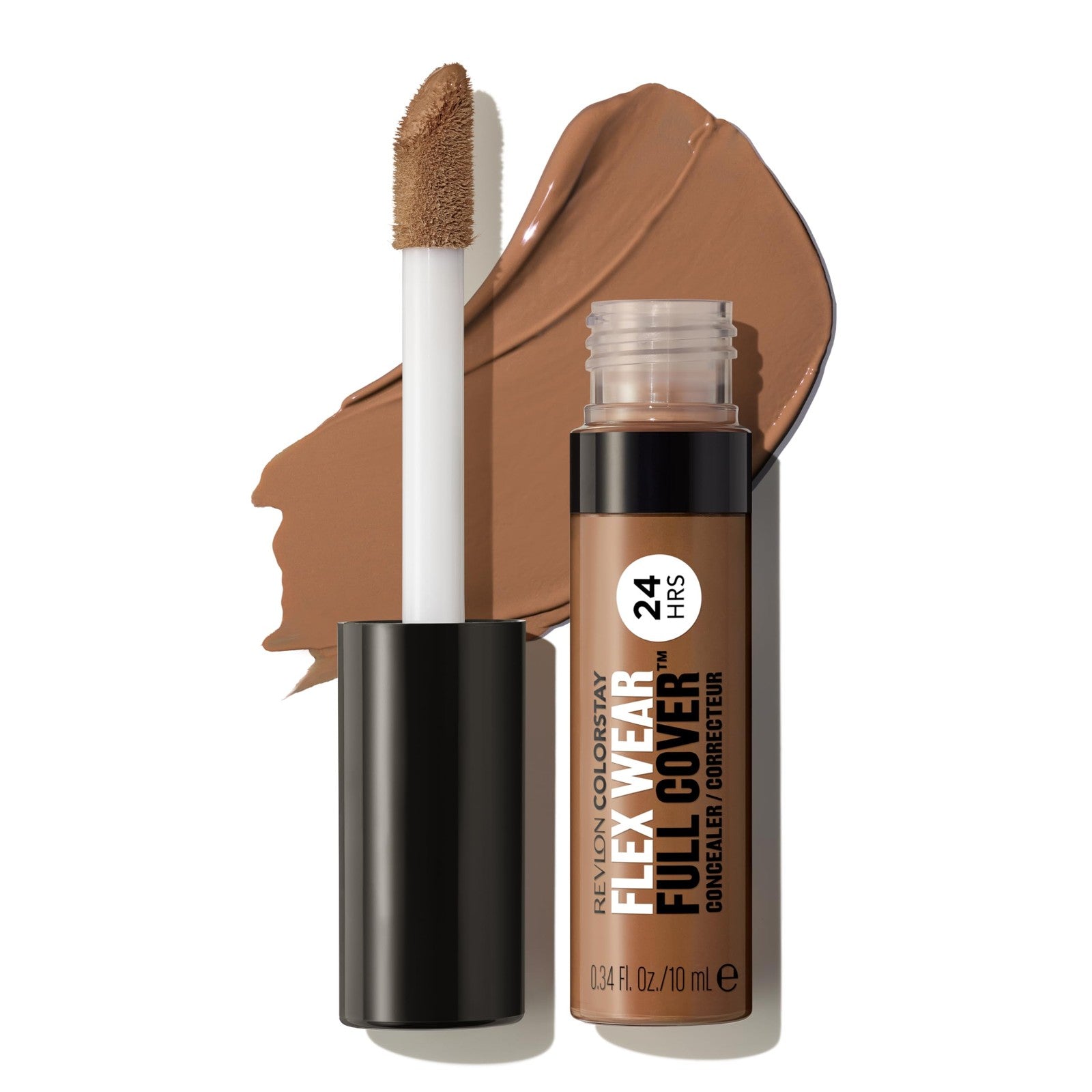 New Revlon Colorstay Flex Wear Full Cover Concealer 076 Caramel .34 oz