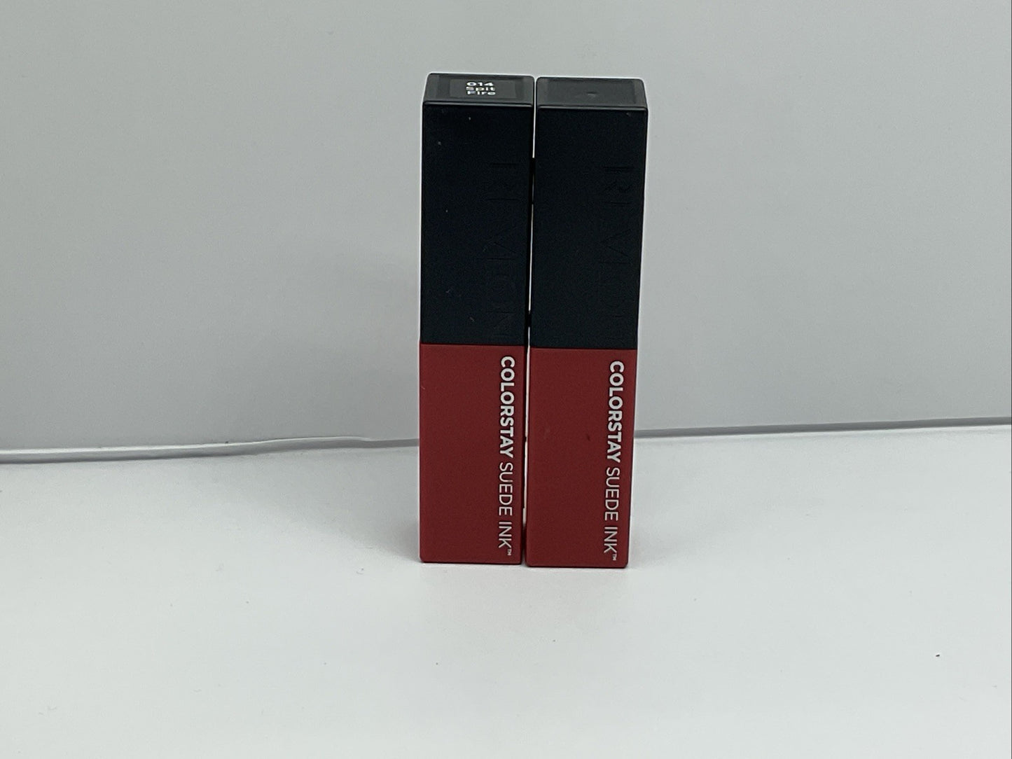 Revlon Colorstay Suede Ink Liquid Lipstick - 014 Spit Fire - Set Of 2
