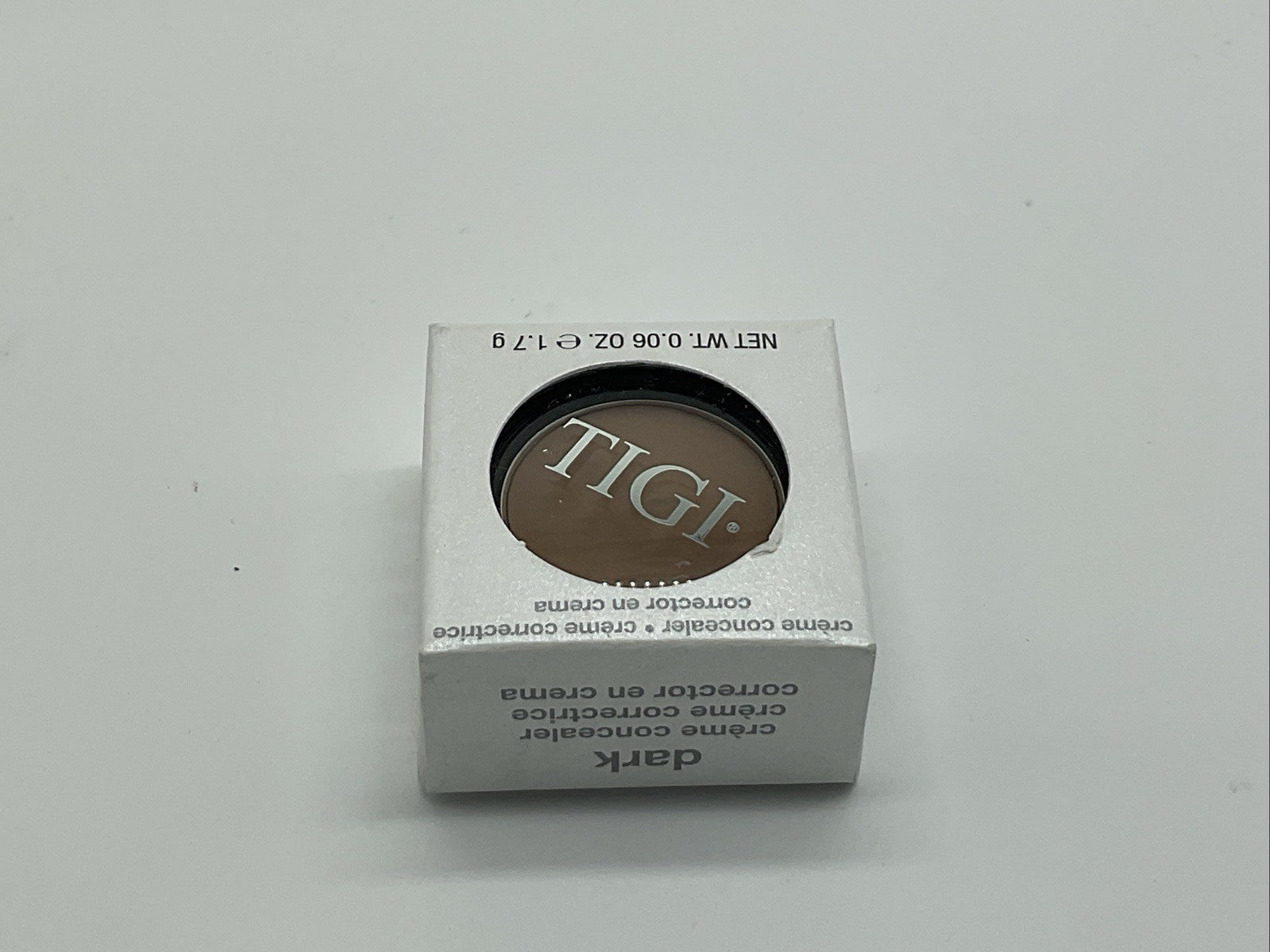 TIGI Creme Concealer Professional Cosmetics 0.06oz - Dark