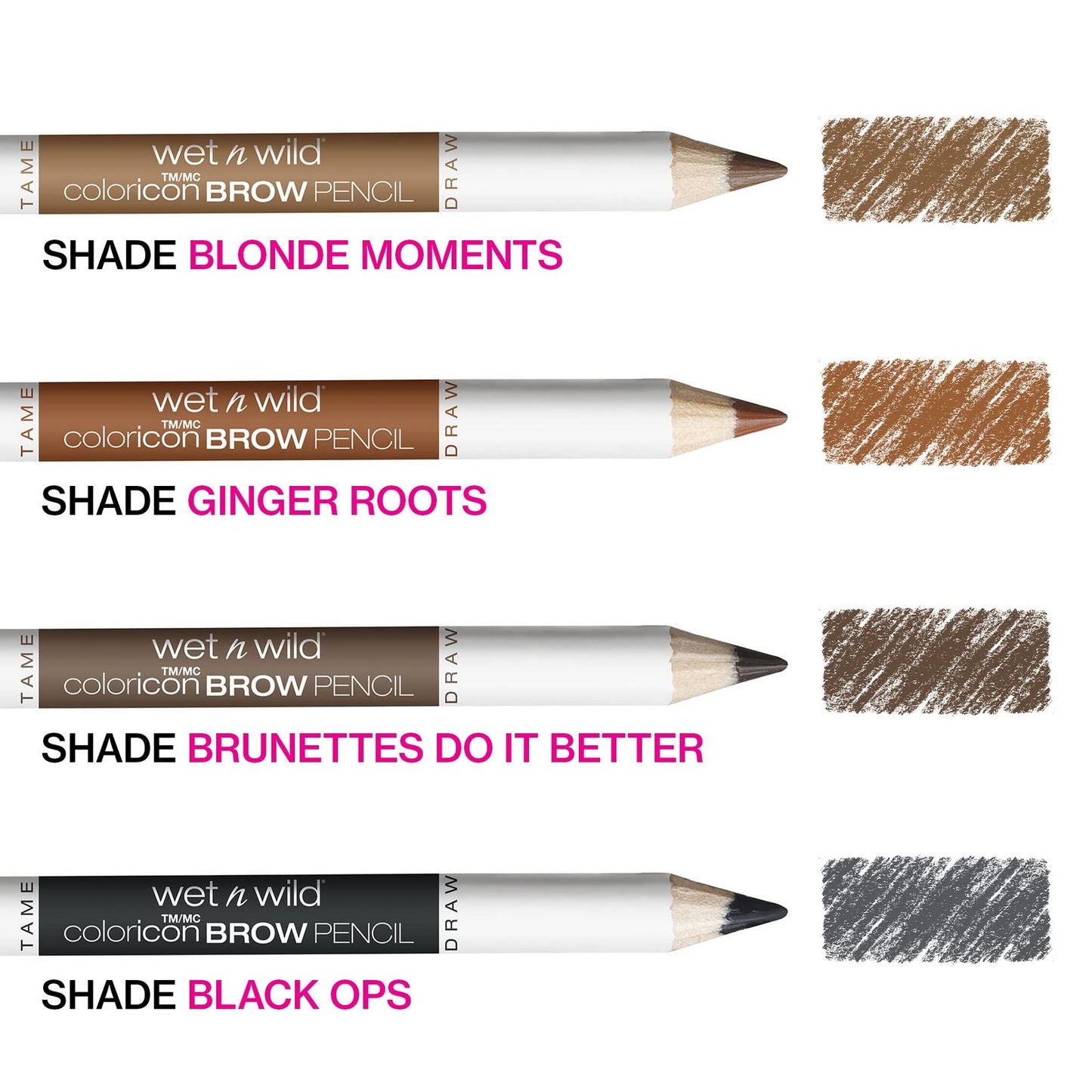 3 PACK - Wet n Wild COLORICON Brow Pencil - 623A Brunettes Do It Better