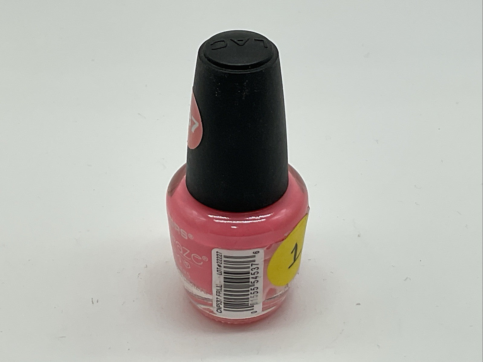 L.A. Colors Color Craze Pink Nail Polish with Hardeners - CNP537 Frill
