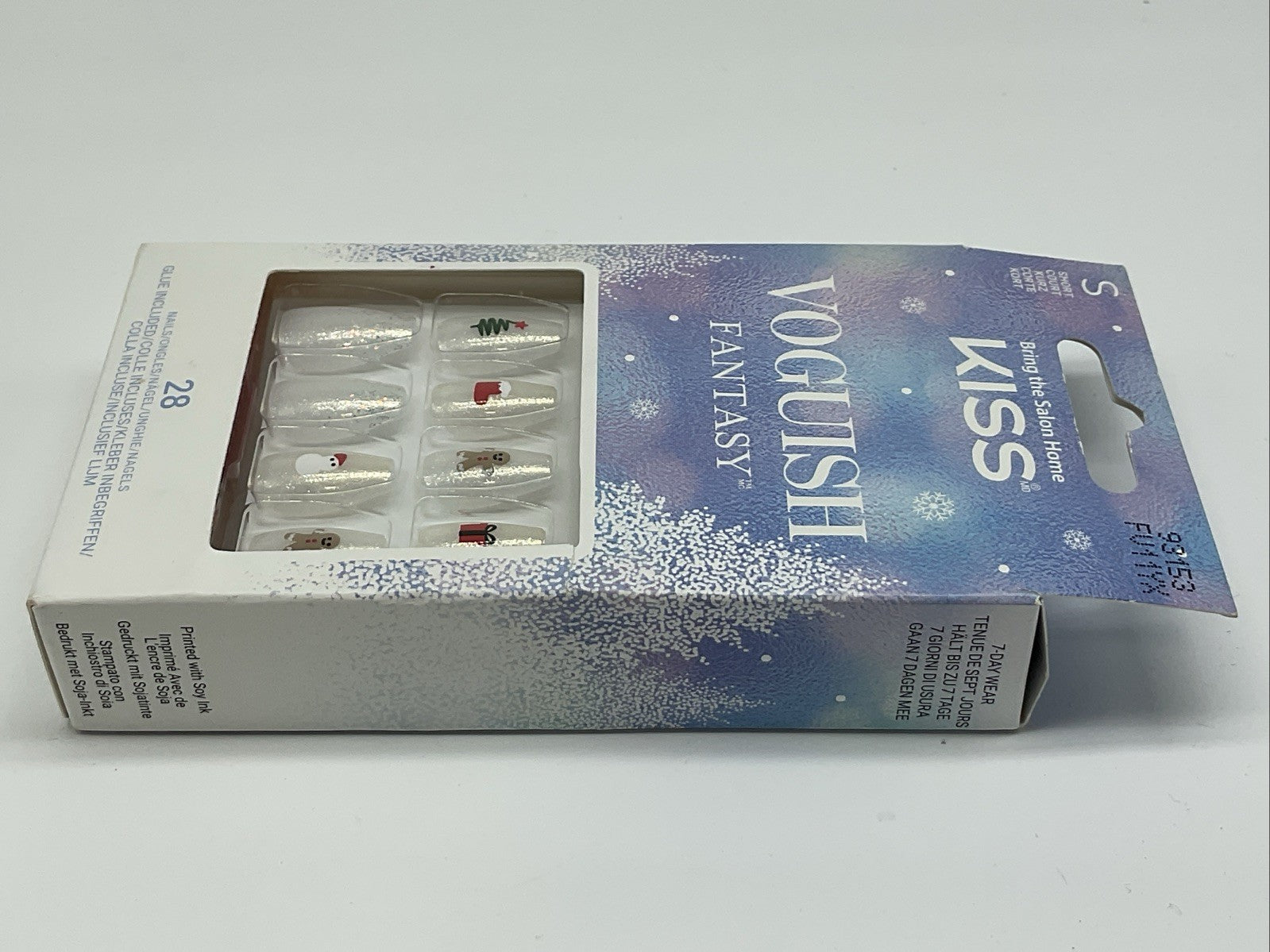 KISS Voguish Fantasy 28 Short Nails - 93153 Holiday