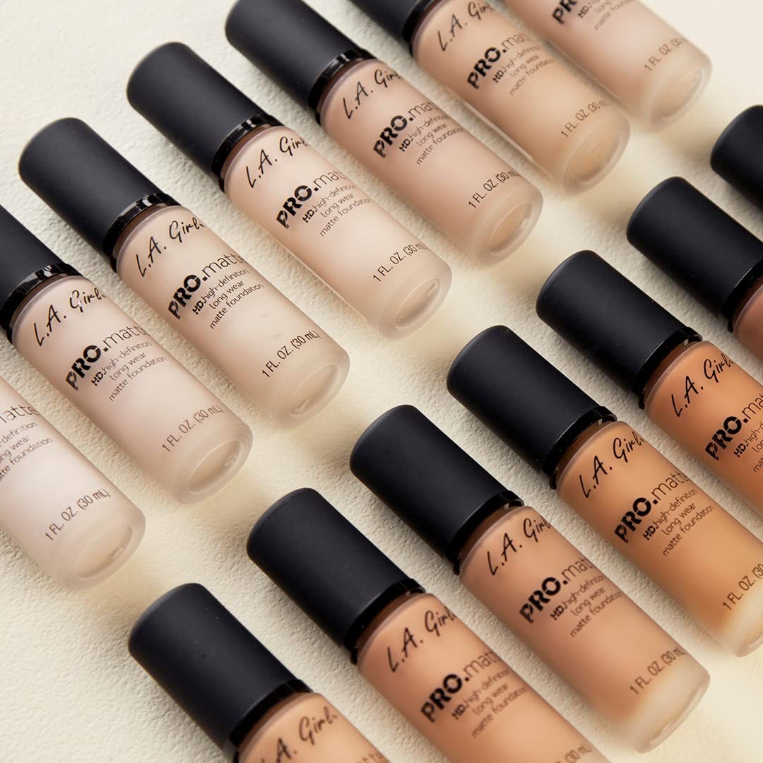 LAGirl PRO Matte Foundation HD - GLM680 Golden Bronze