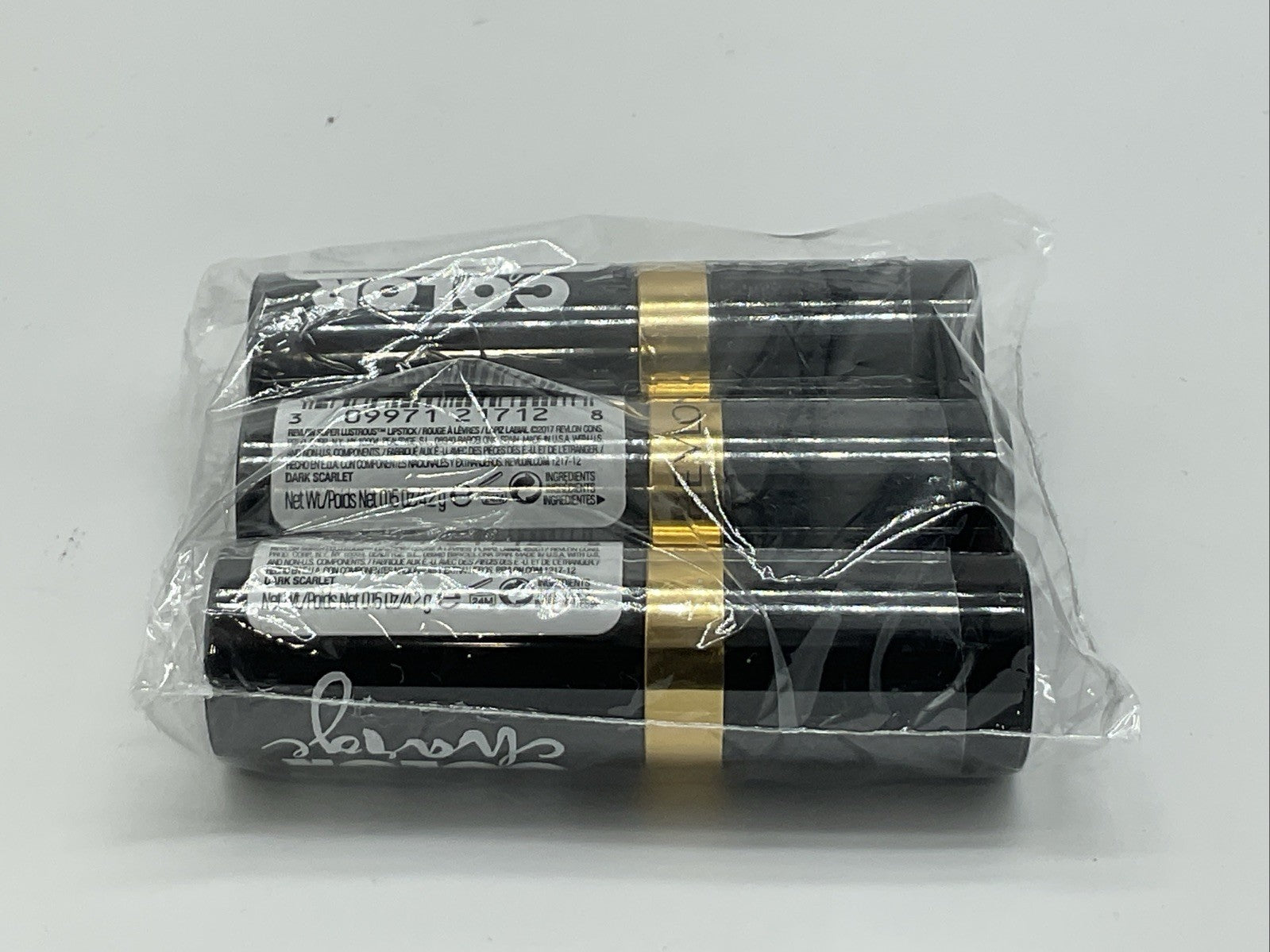 3 PACK - Revlon Super Lustrous Color Charge Lipstick - 029 Dark Scarlet