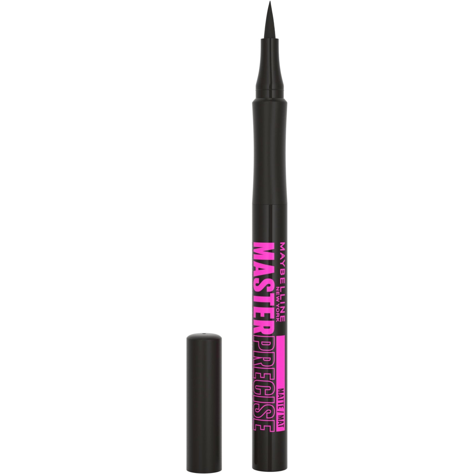 Maybelline Master Precise Liquid Eyeliner, Matte Black, 0.034 fl oz