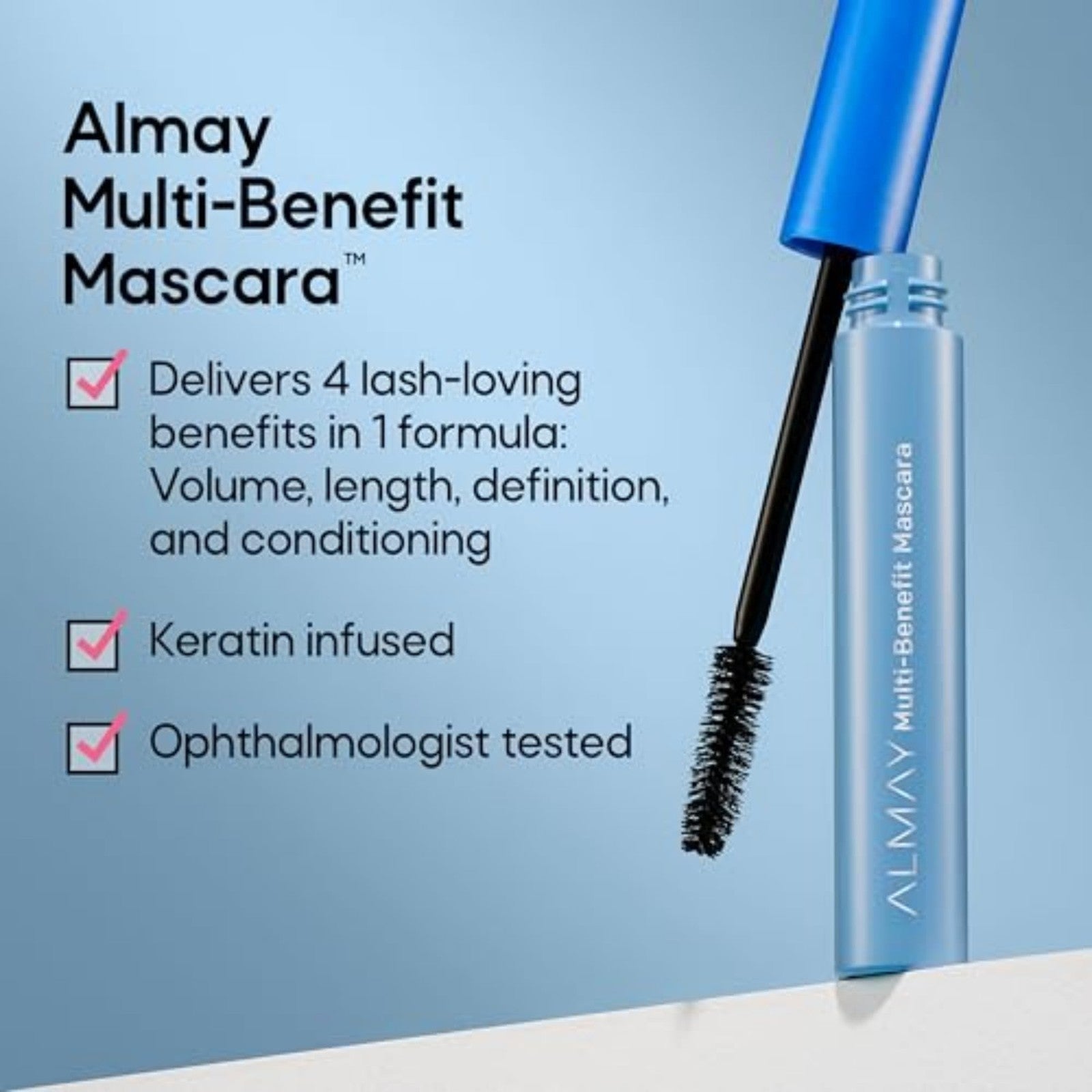 2 PACK - Almay Multi-Benefit Mascara, 502 Black