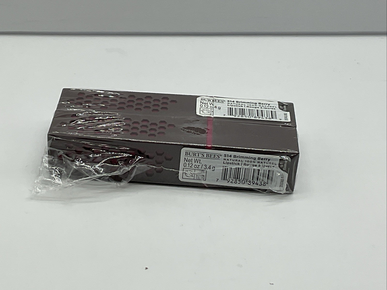 2 PACK - Burt's Bees 100% Natural Lipstick Shade - 514 Brimming Berry