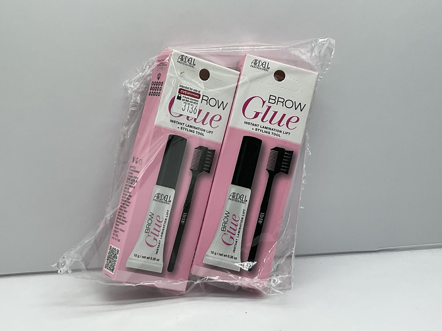 2 PACK - Ardell Brow Glue Instant Lamination Lift + Styling Tool
