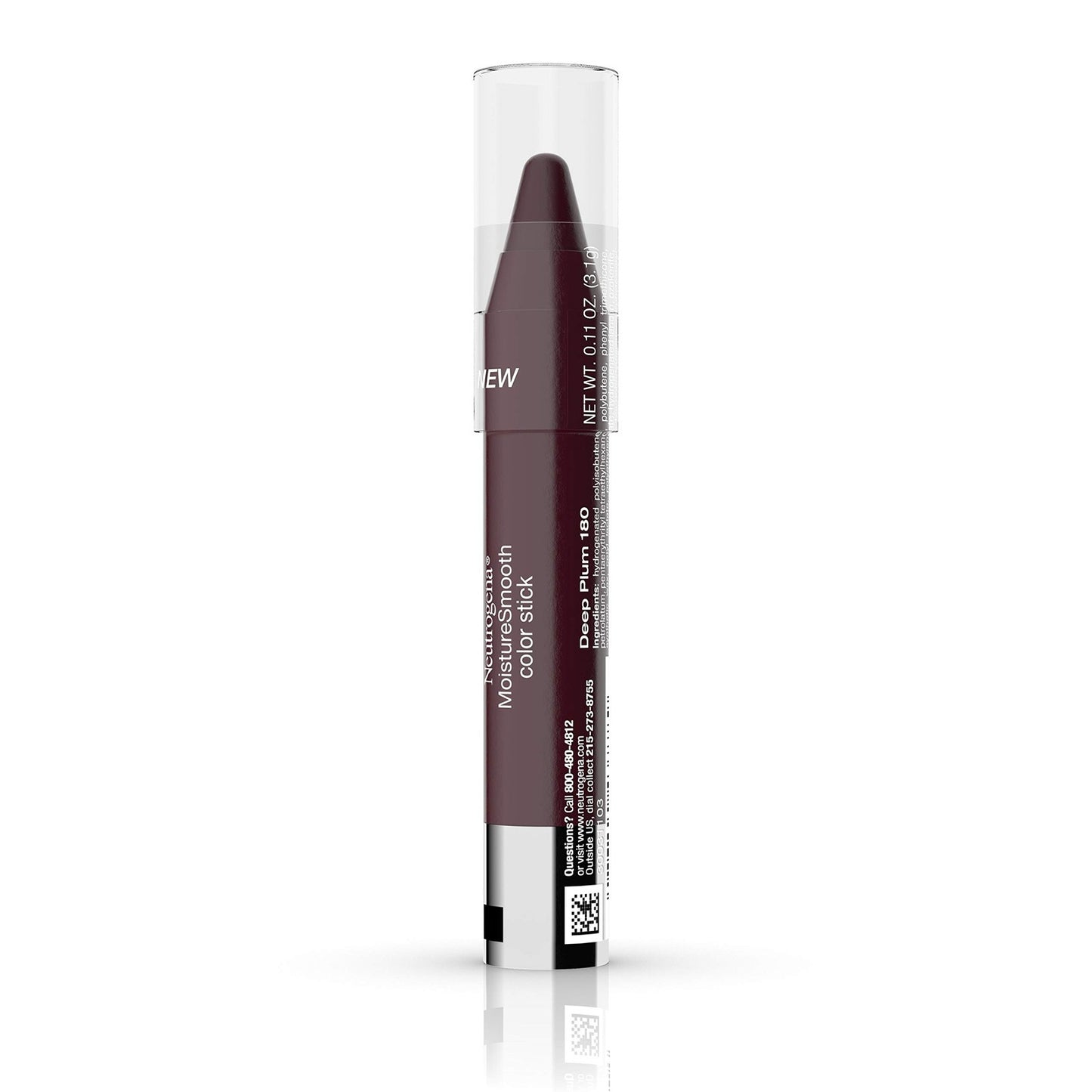 Neutrogena MoistureSmooth Color Stick ~ 180 Deep Plum