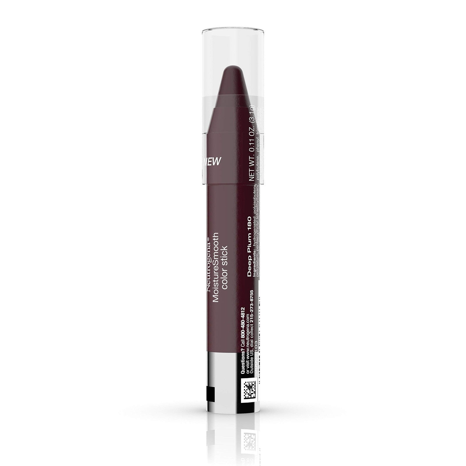 Neutrogena MoistureSmooth Color Stick ~ 180 Deep Plum