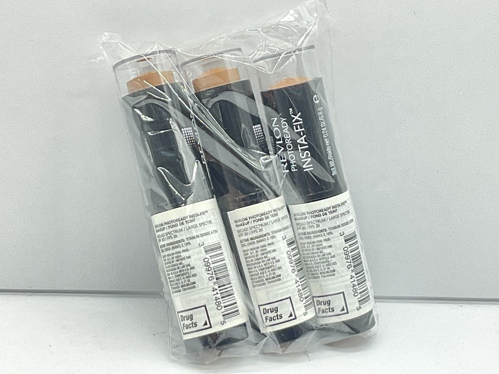 3 PACK - Revlon Photoready Insta Fix Makeup Stick - 180 RICH GINGER 
