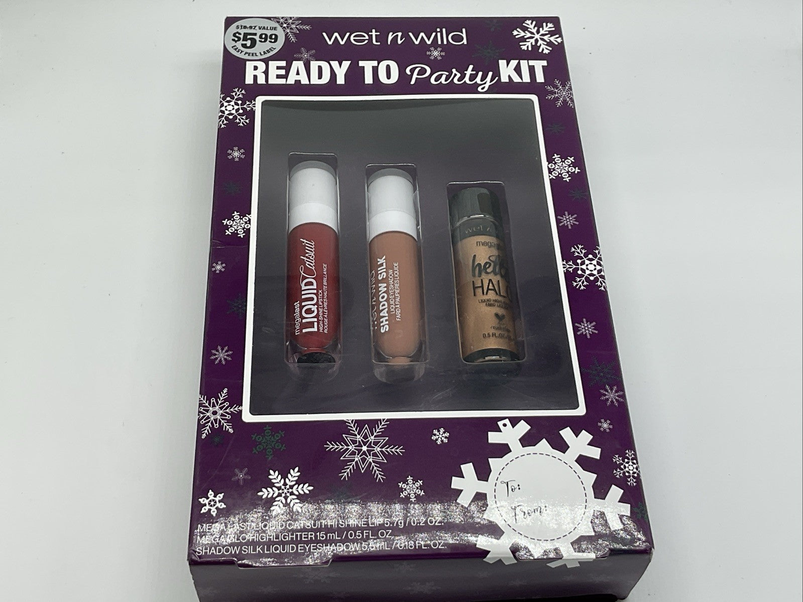 Wet N Wild Ready To Party Kit Cosmetics Gift Set