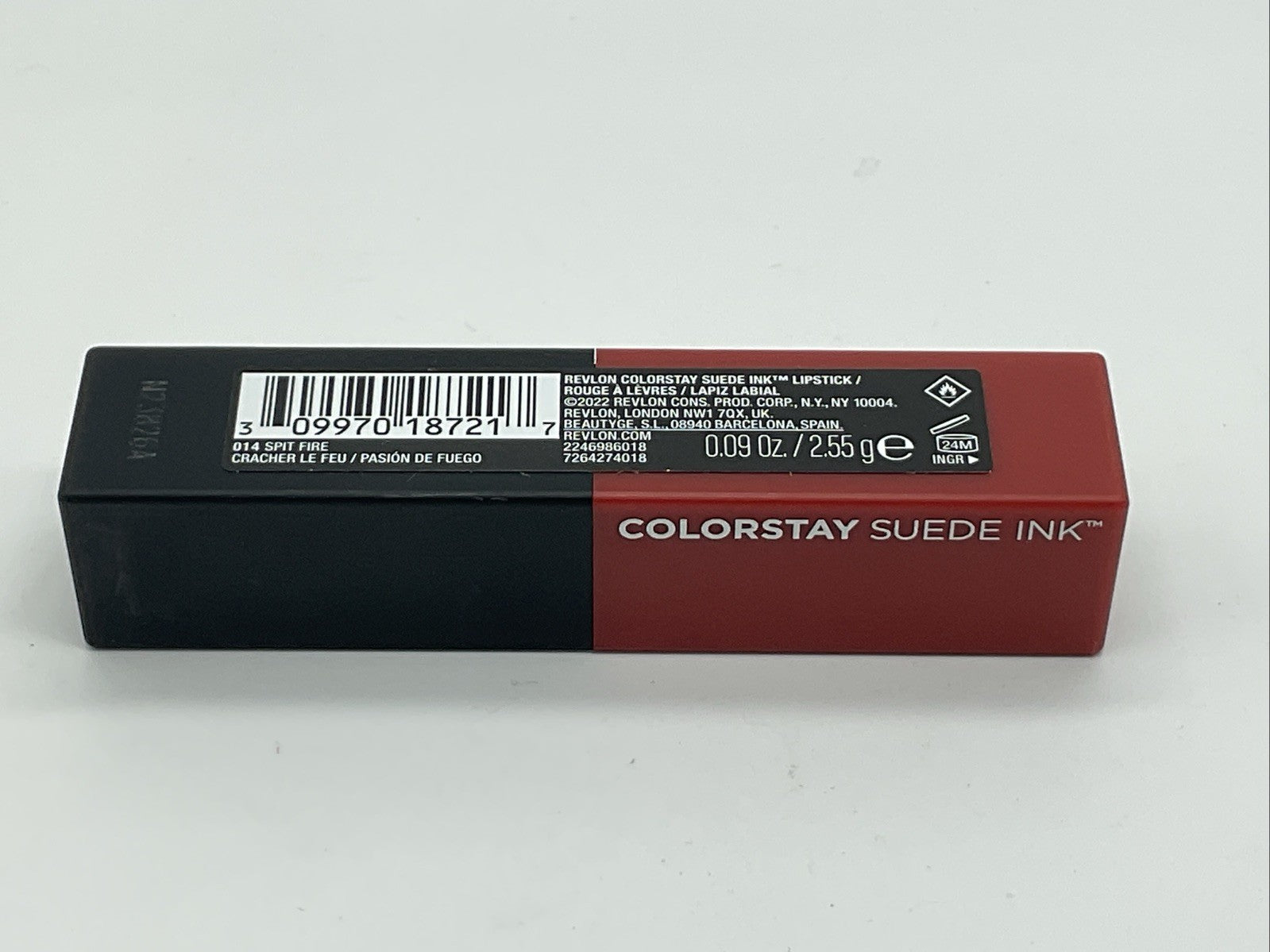 Revlon Colorstay Suede Ink Lipstick 0.09oz - 014 Spit Fire