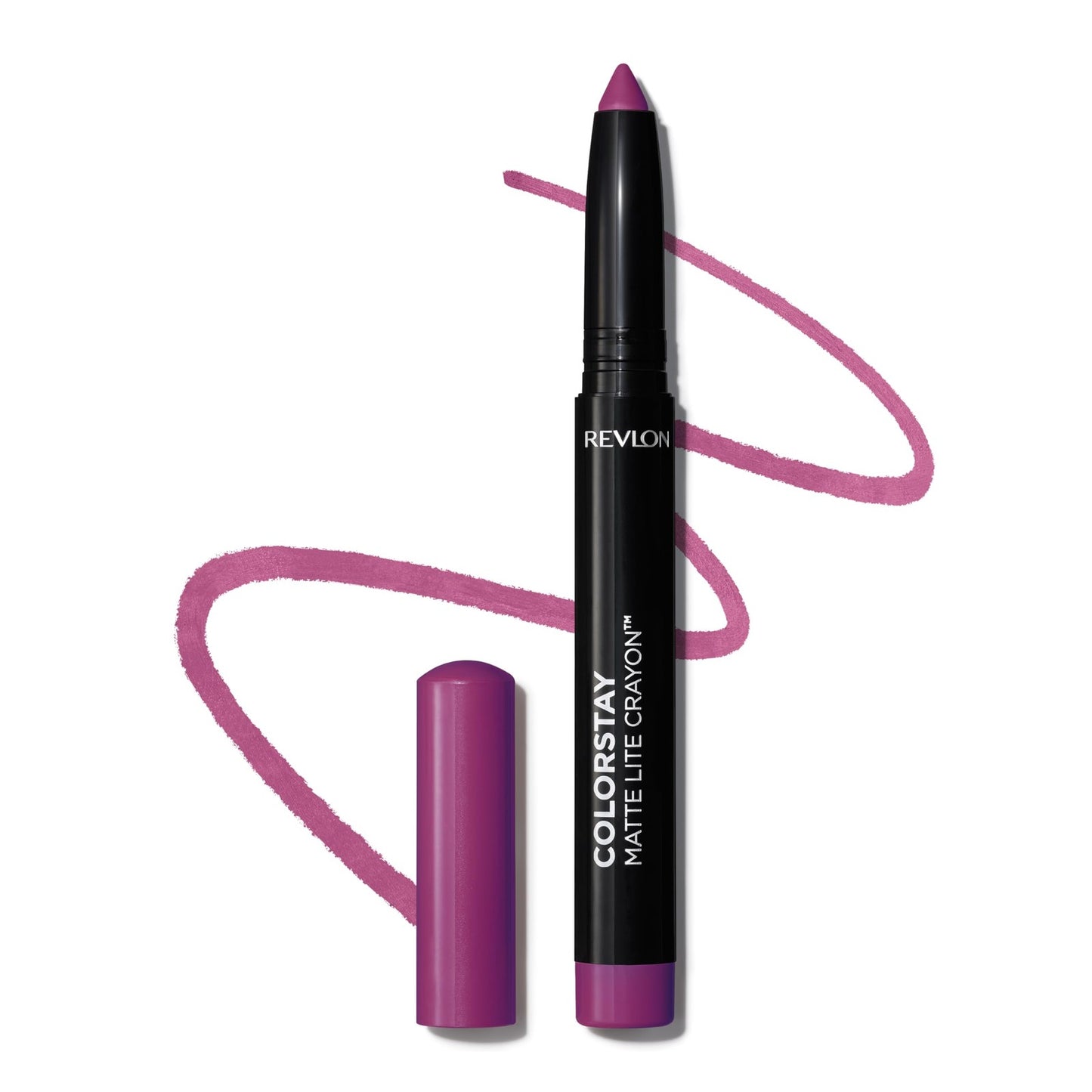 Revlon ColorStay Matte Lite Lip Crayon, Sky High, 005, 0.049 oz