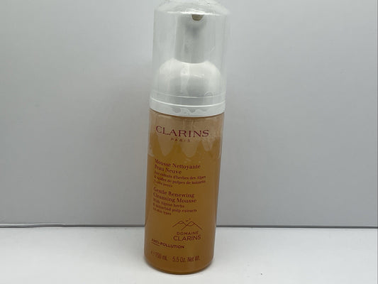 Clarins Gentle Renewing Cleansing Mousse All Skin Types SINGLE