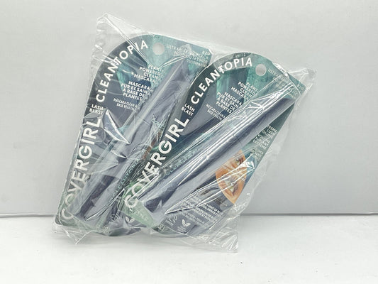 2 PACK - CoverGirl LashBlast Cleantopia Plant Mascara - 820 Ultramarine Black